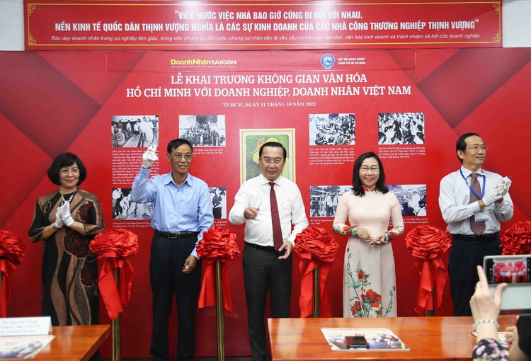 Tạp chí Doanh Nhân Sài Gòn ra mắt không gian văn hóa Hồ Chí Minh